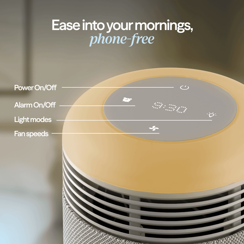 เครื่องฟอกอากาศ BLUEAIR รุ่น MINI RESTFUL SUNRISE CLOCK (เหมาะกับพื้นที่ 13-28 ตร.ม.)_4